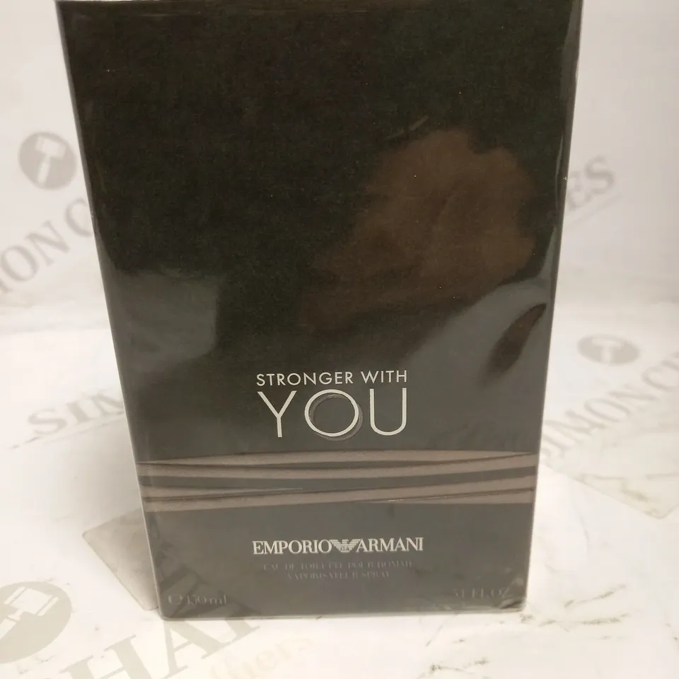 SEALED EMPORIO ARMANI STRONGER WITH YOU EDT 250ML