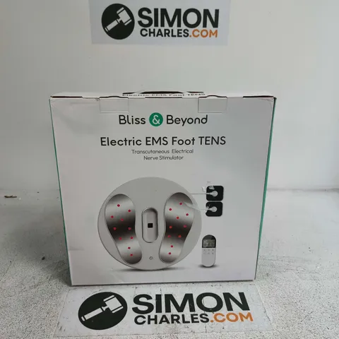 BOXED BLISS & BEYOND ELECTRIC EMS FOOT TENS