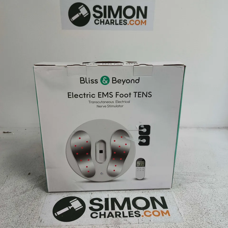 BOXED BLISS & BEYOND ELECTRIC EMS FOOT TENS