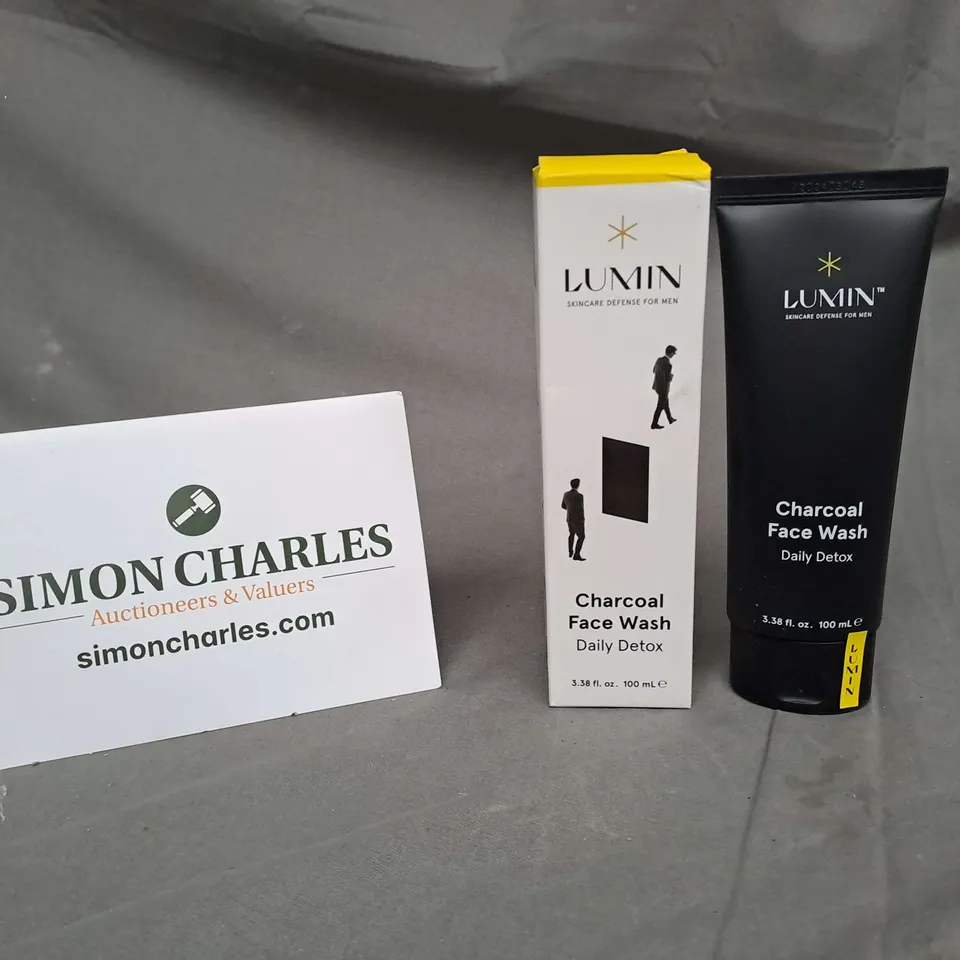 LUMIN CHARCOAL FACE WASH DAILY DETOX 100ML 