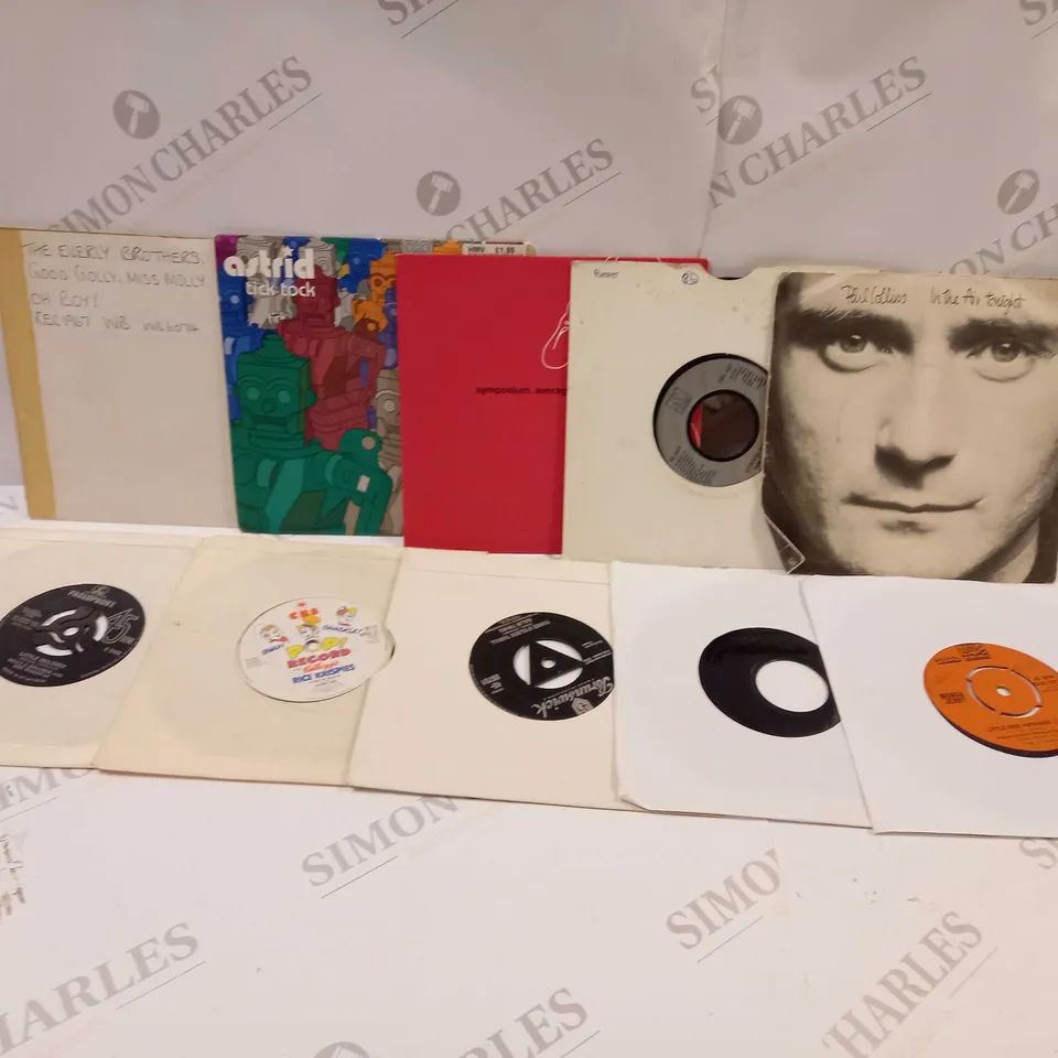 APPROX. 10 X ASSORTED VINYL'S - SMALLER SIZED. ARTISTS VARY 