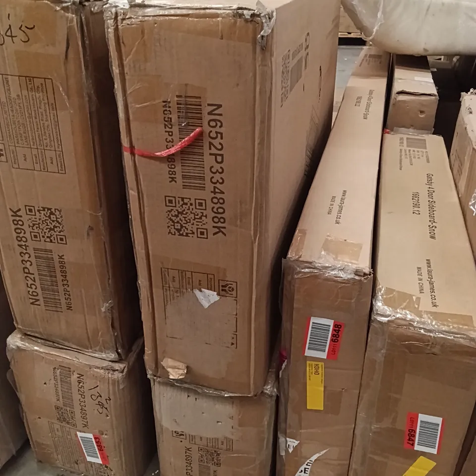 BOXED KIDS BUNK BED//SINGLE - WHITE (2 BOXES)