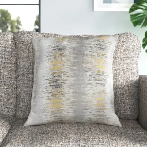 BOXED CARRIE ABSTRACT SQUARE SCATTER CUSHION