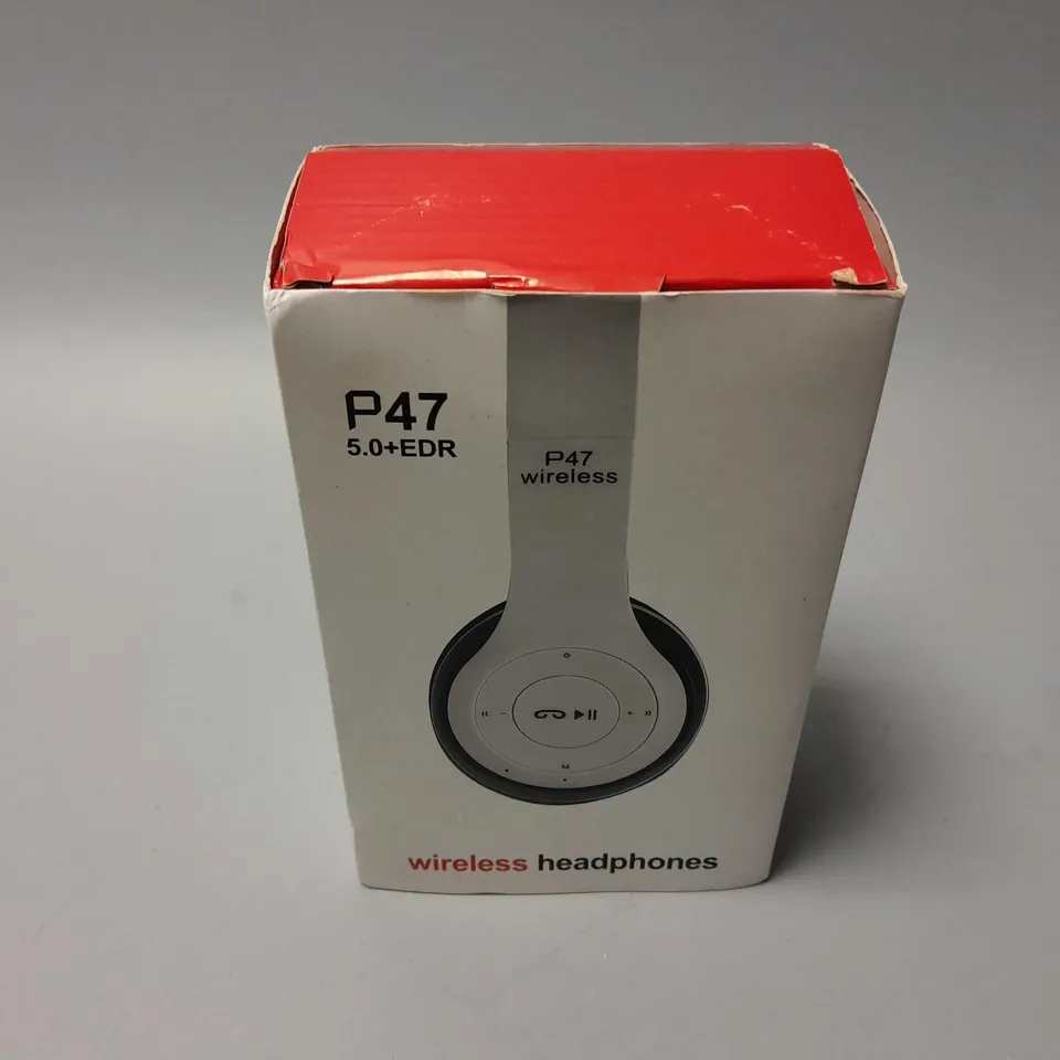 BOXED P47 WIRELESS HEADPHONES