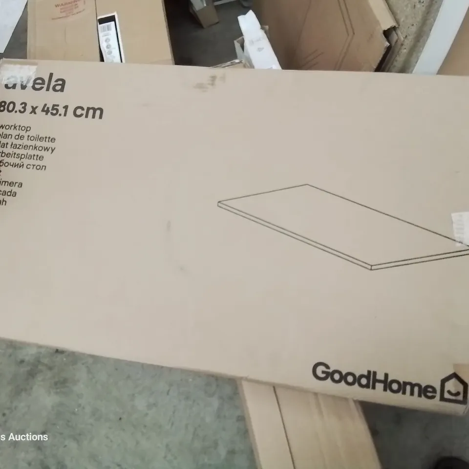 BOXED AVELA VANITY WORKTOP 80.3 × 45.1cm