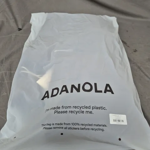 ADANOLA FUNNEL NECK PUFFER JACKET – CHOCOLATE BROWN – UK LARGE