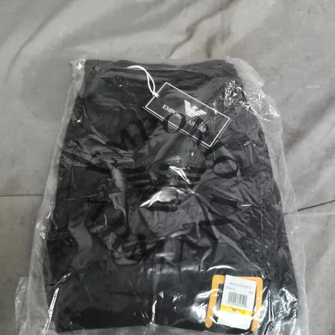 EMPORIO ARMANI MEN'S JOGGERS - BLACK - SIZE M