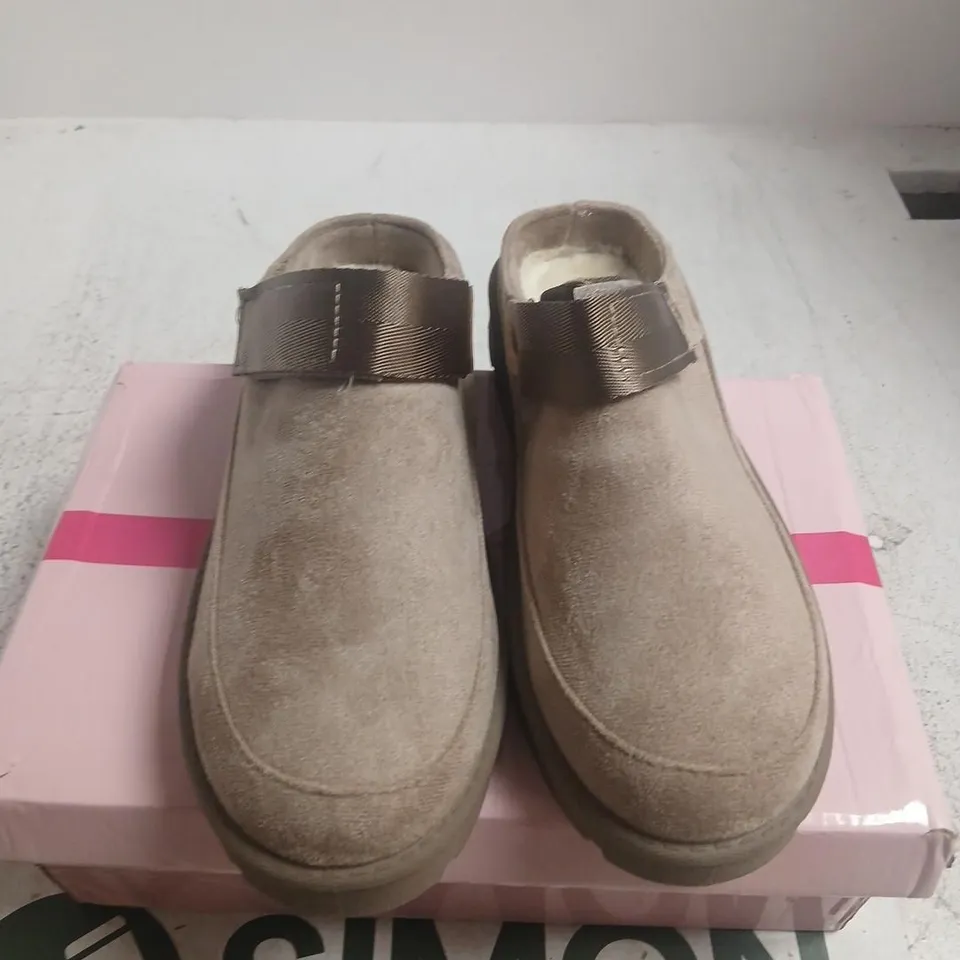 SOLE MUSHROOM MICRO SLIPPERS (UK 6) – SLIP-ON MULE STYLE