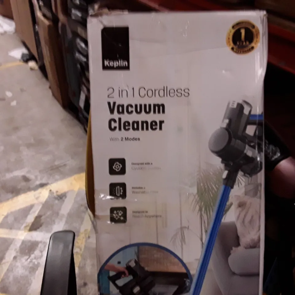 BOXED KEPLIN 2IN1 CORDLESS VACUUM CLEANER
