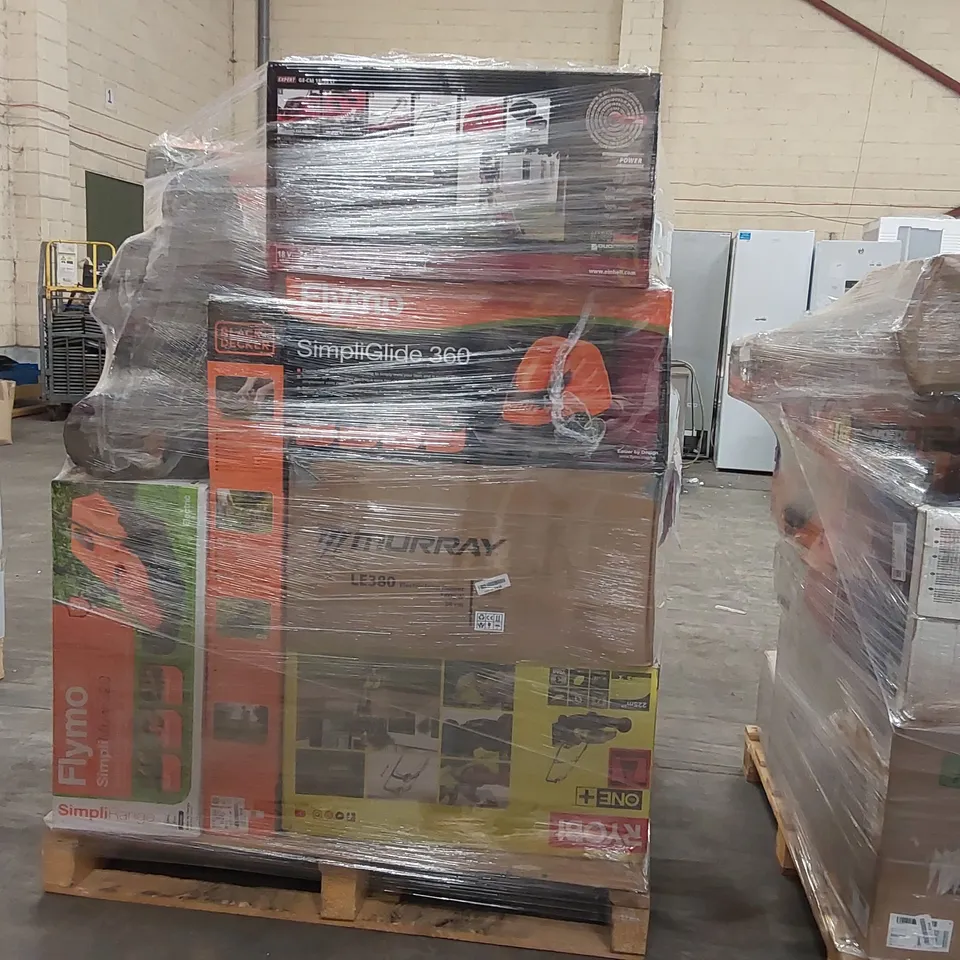 PALLET OF APPROXIMATELY 17 UNPROCESSED RAW RETURN HOUSEHOLD AND ELECTRICAL GOODS TO INCLUDE;