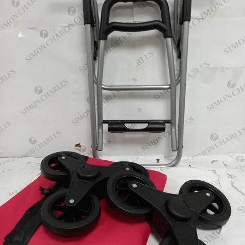 BOXED OUTLET LOCK 'N LOCK INSULATED SHOPPING TROLLEY IN RED