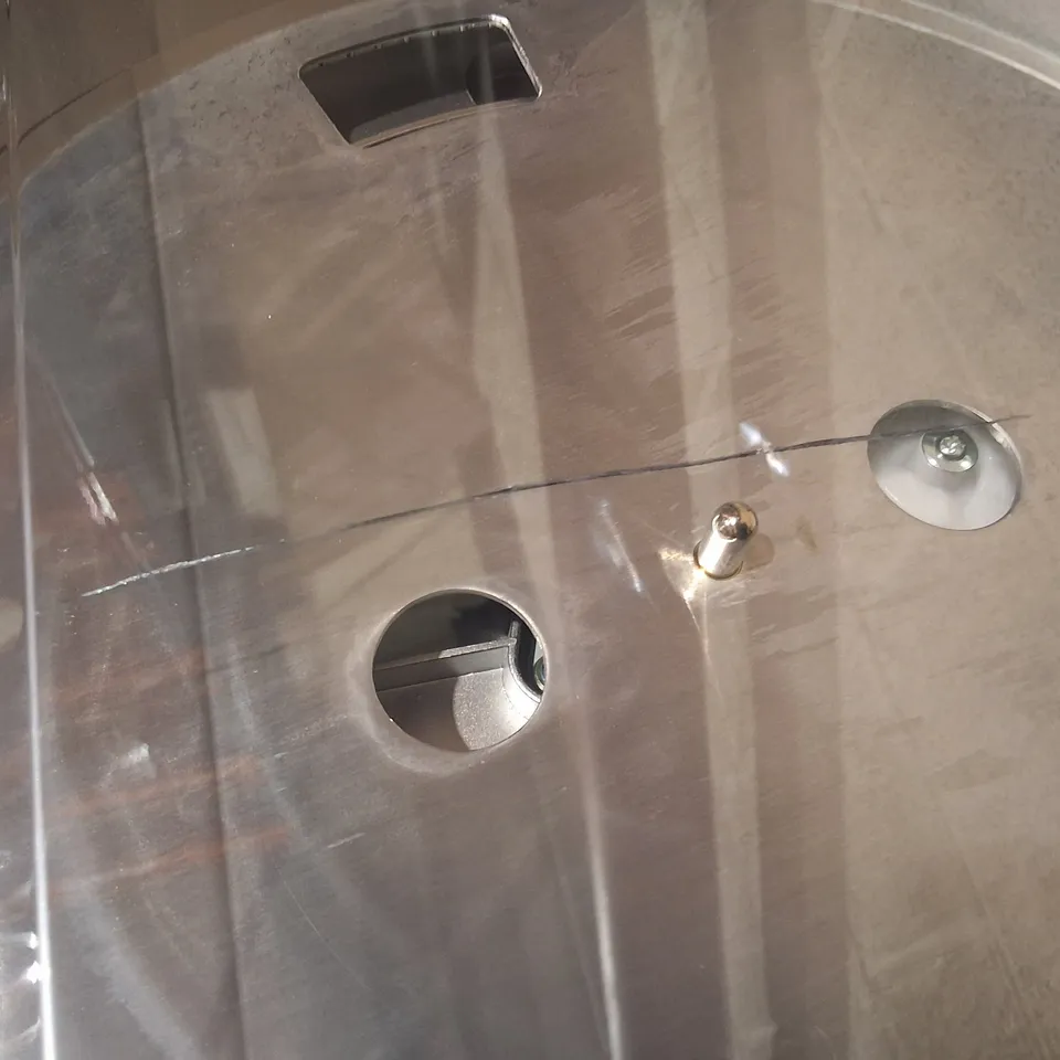 BOXED DENON DP-29F TURNTABLE IN SILVER