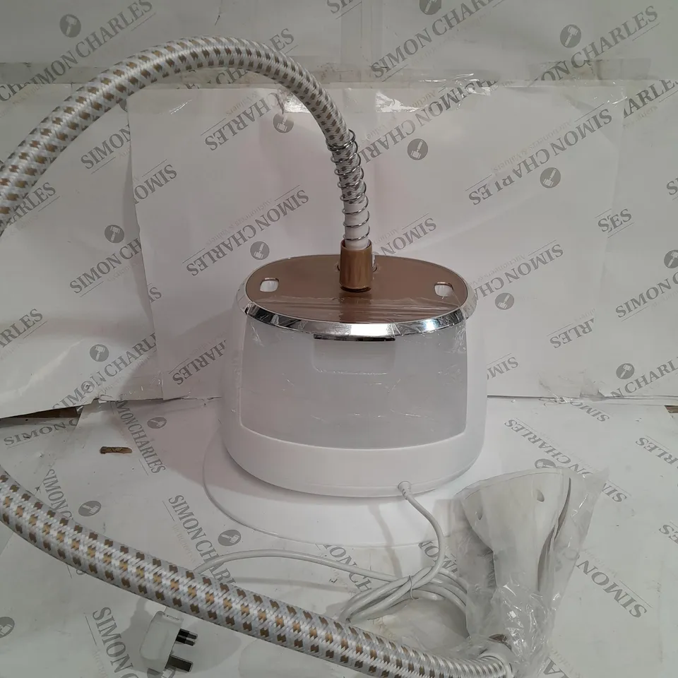 UNBRANDED GARMENT STEAMER IN WHITE