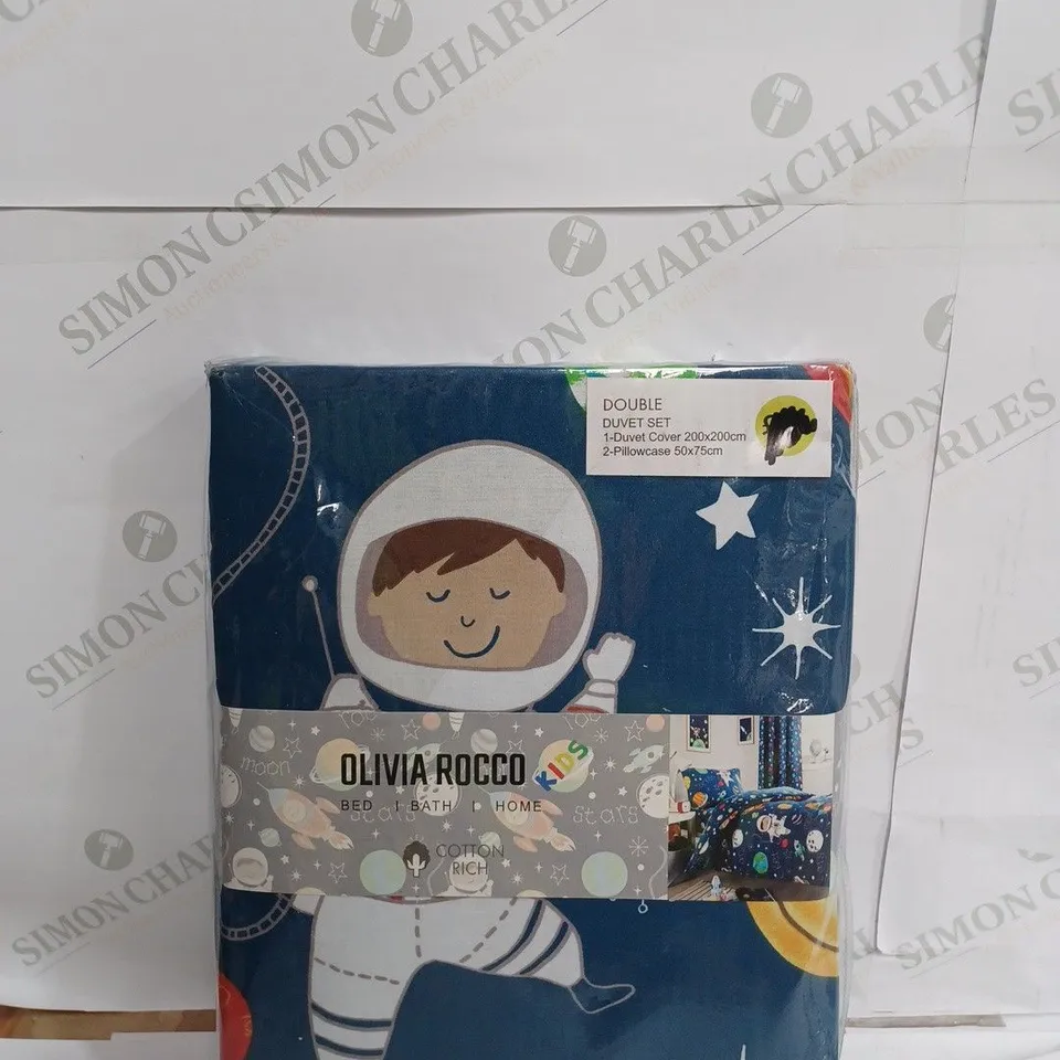 OLIVIA ROCCO DOUBLE BED DUVET SET 