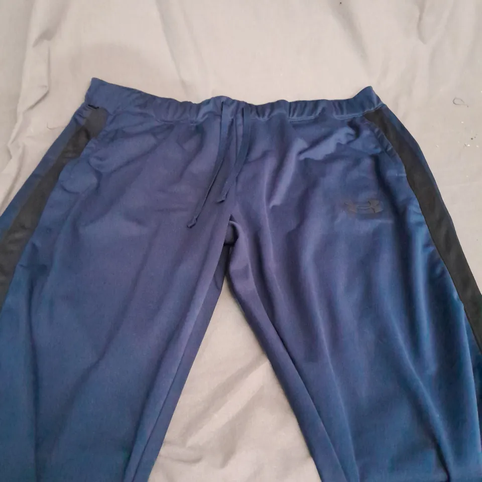 UNDER ARMOUR NAVY TRACKSUIT PANTS - XXL