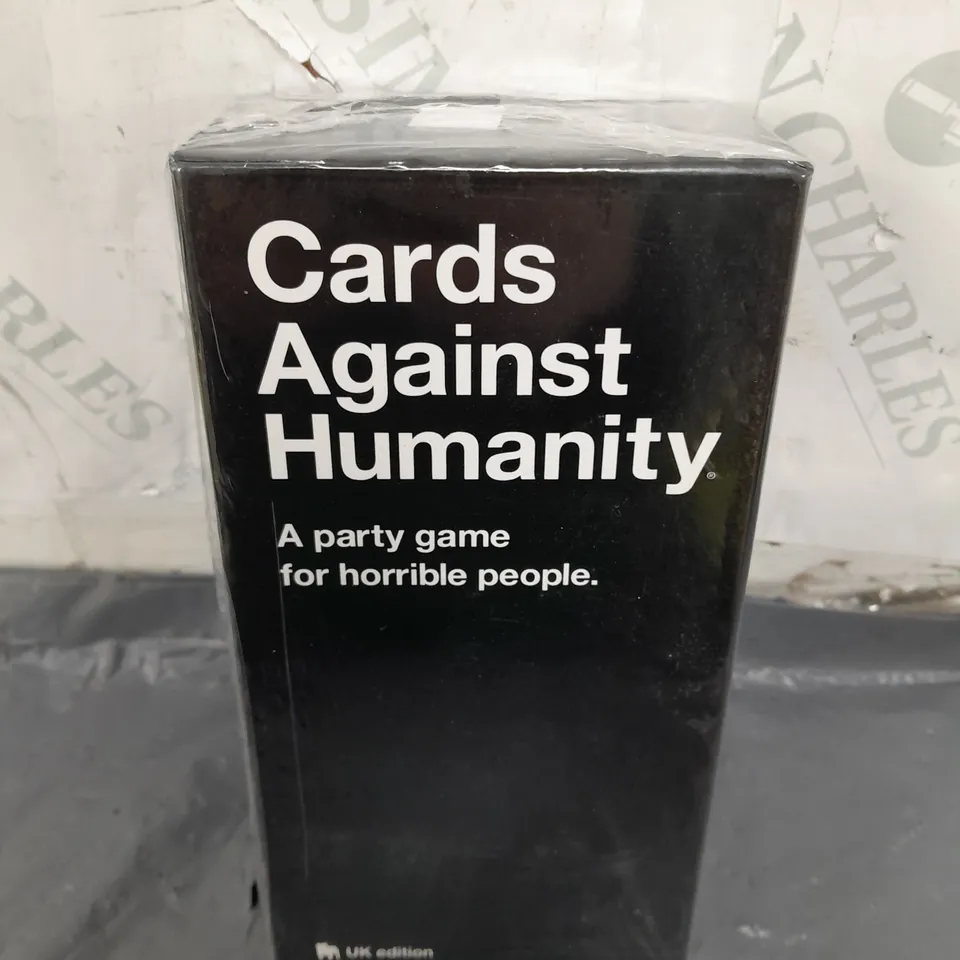 BOXED AND SEALED CARDS AGAINST HUMANITY (UK EDITION)