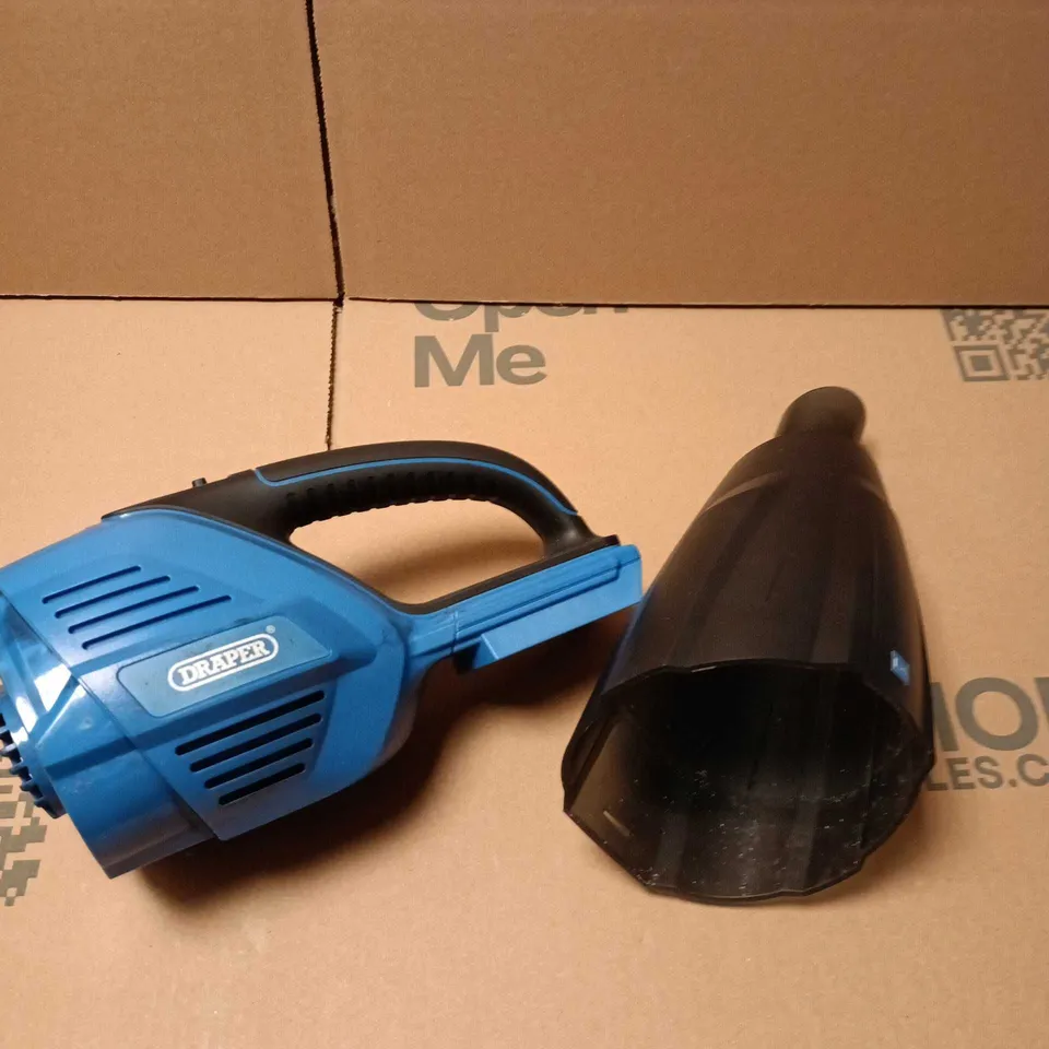 DRAPER 55771 D20 20V VACUUM CLEANER 