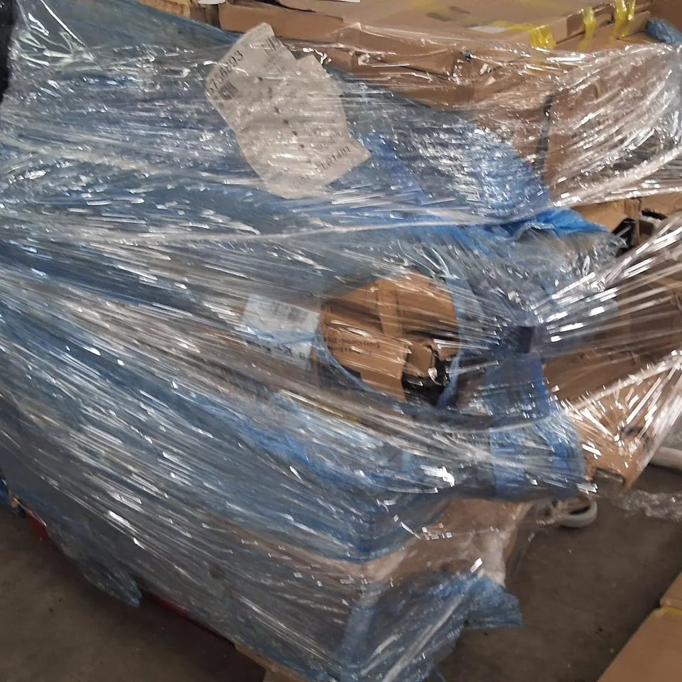 PALLET OF ASSORTED CATERING ITEMS TO INCLUDE;CLEANING TROLLEY,SHELVING UNITS,ETC