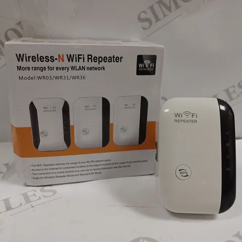 BOXED WIRELESS-N WIFI REPEATER