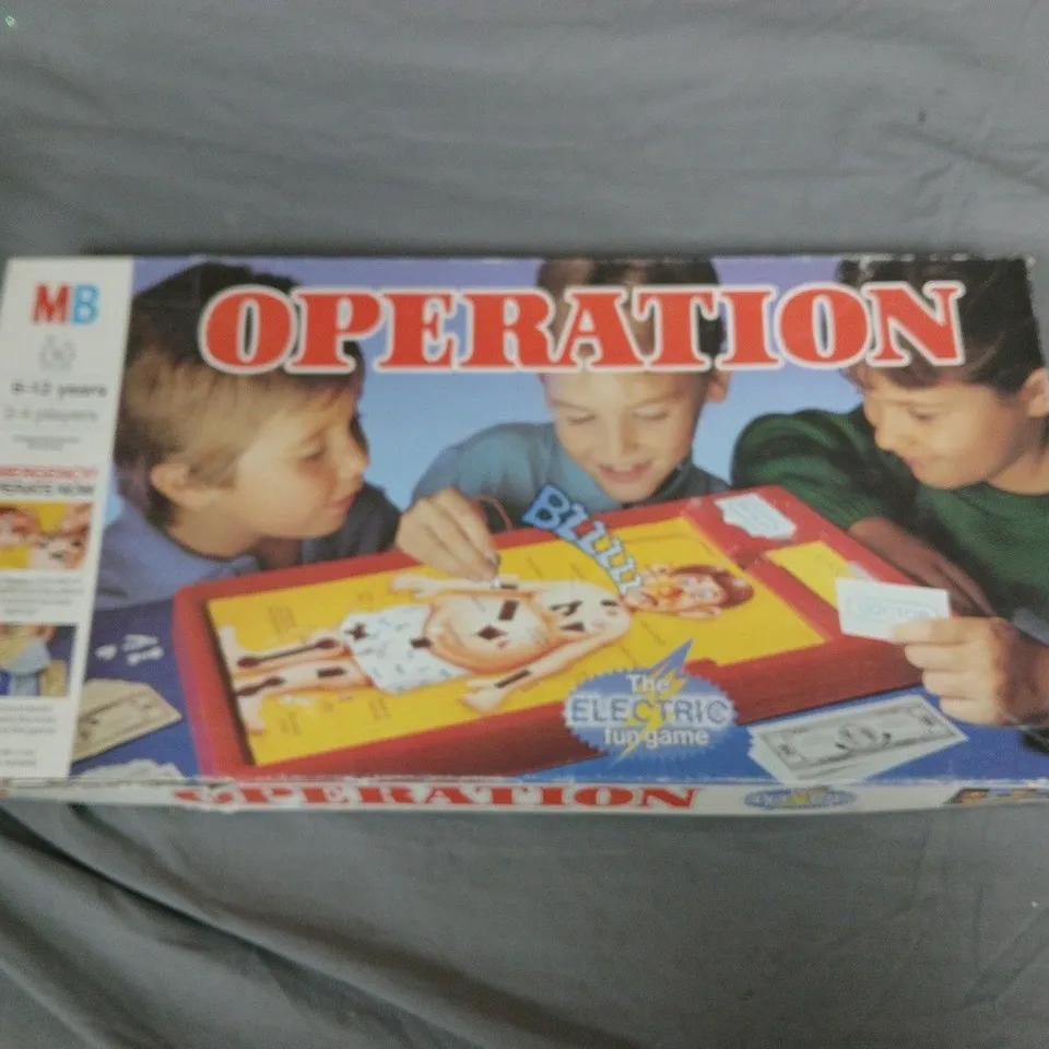OPERATION ELECTRONIC BOARD GAME – MILTON BRADLEY (MB)