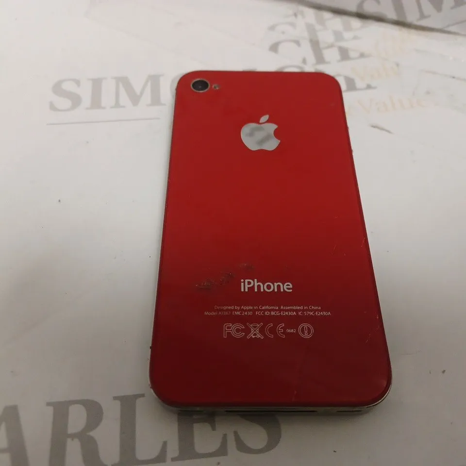 APPLE IPHONE 4S A1387 SMARTPHONE 