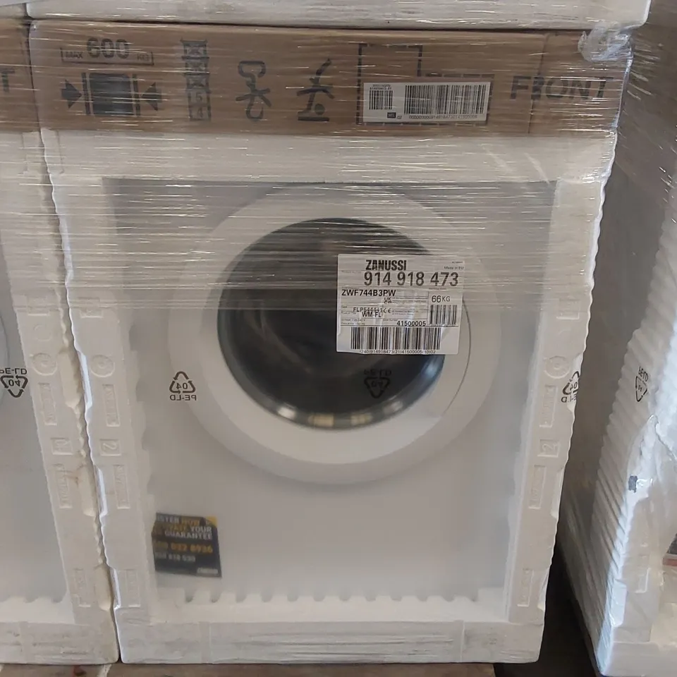 ZANUSSI ZWF744B3PW 7 KG 1400 SPIN WASHING MACHINE - WHITE