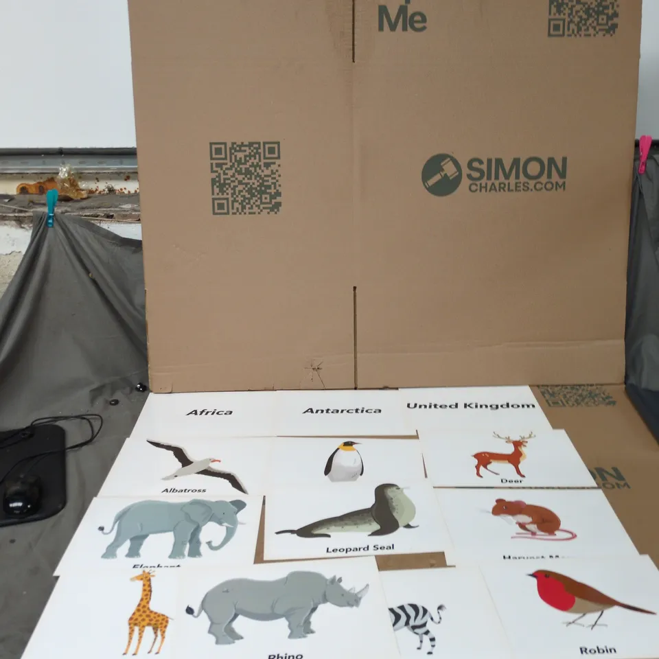 30 PACKS OF ANIMAL LOCATION CARDS ACTIVITY PACKS (BRAND NEW)