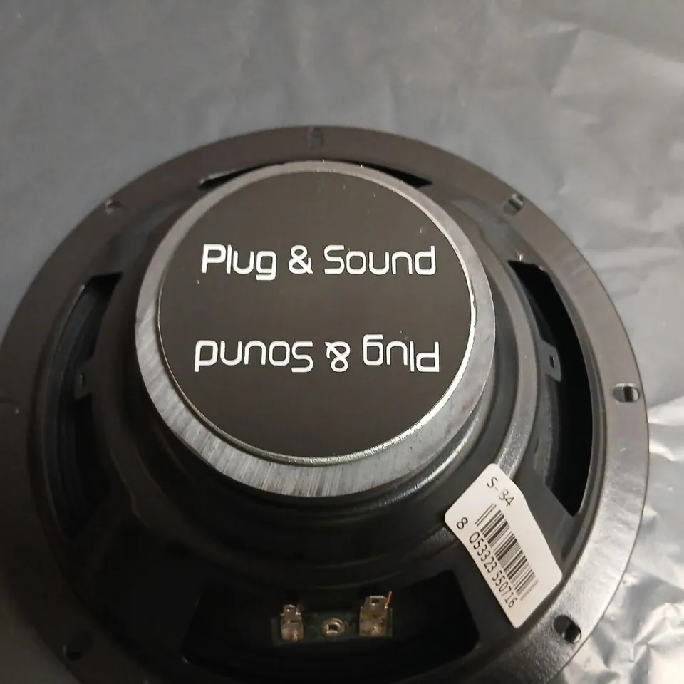 PLUG & SOUND CIRCULAR SPEAKER DRIVER (WOOFER)
