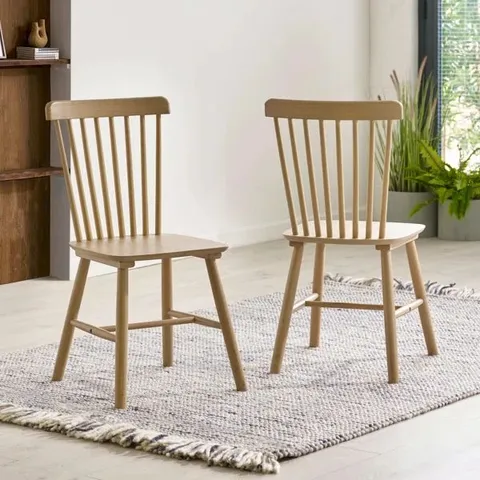 BOXED SET OF 2 SAKURA DINING CHAIRS