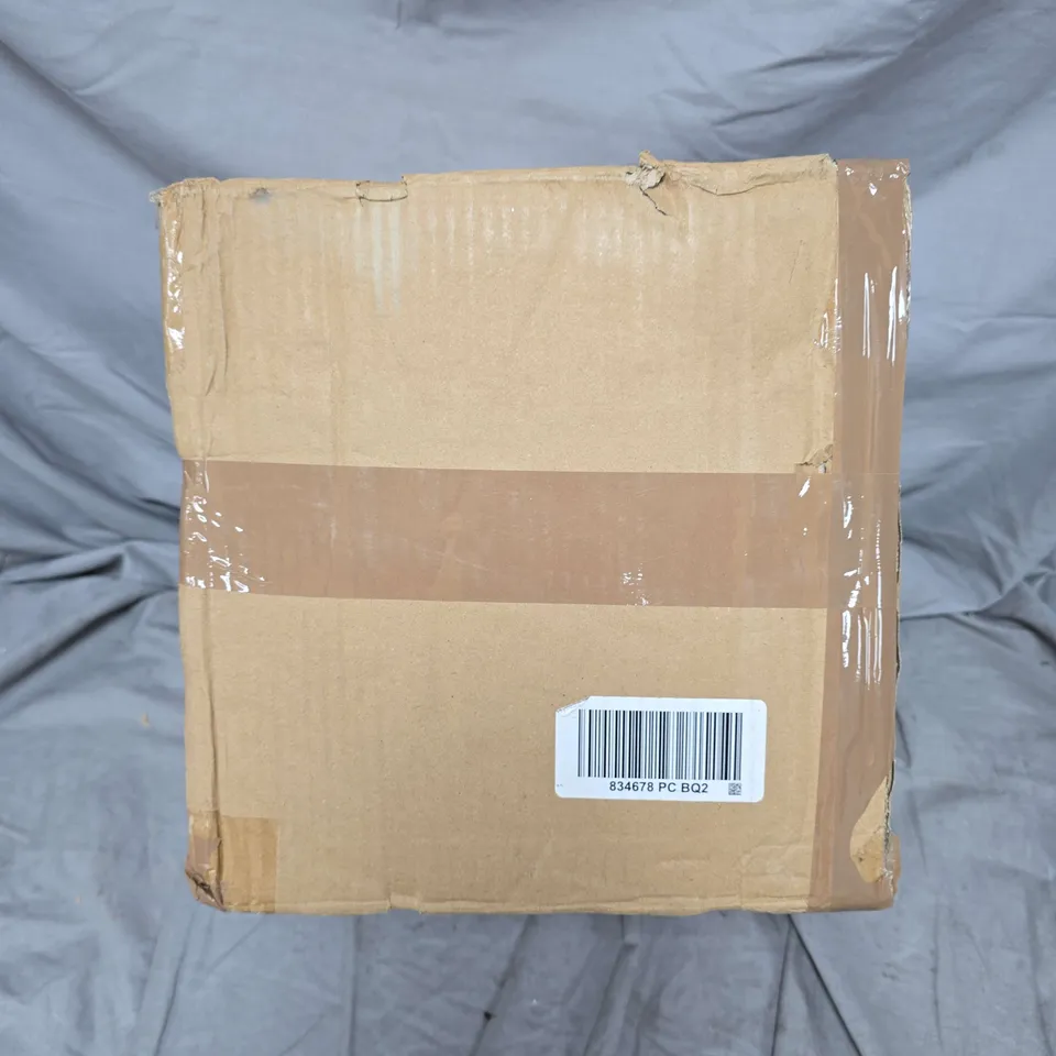 HOME REFLECTIONS SET OF 2 FROSTED GLASS HURRICANE WITH LED LIGHT