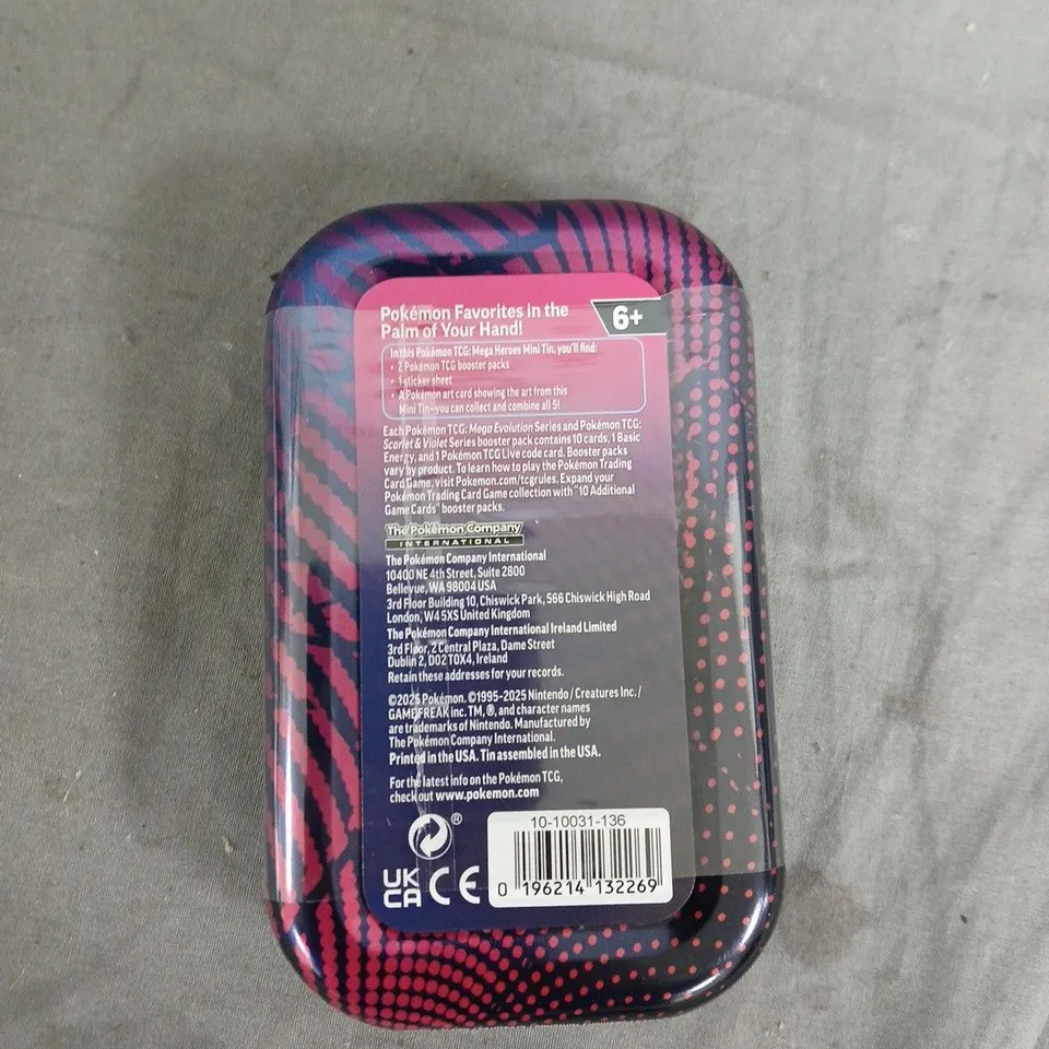 POKÉMON TRADING CARD GAME TIN