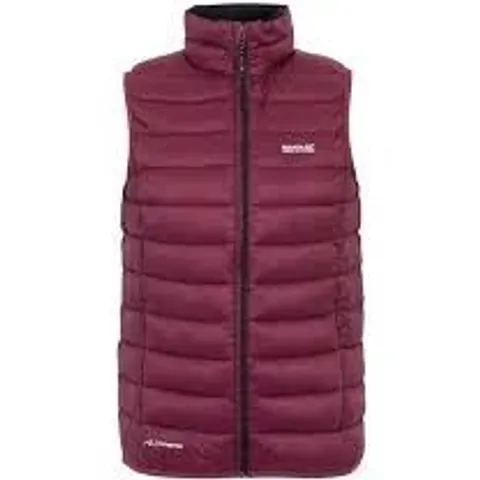 REGATTA WOMEN'S VEST MARIZION DARK PIMENTO SIZE 10