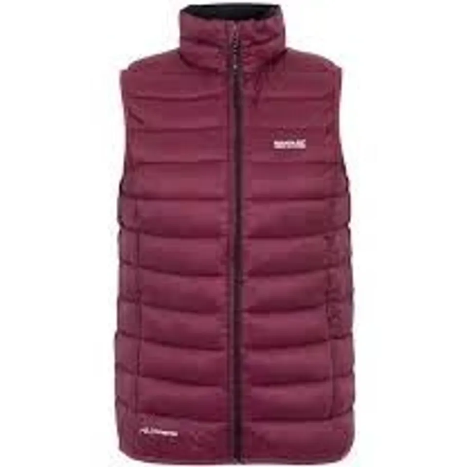 REGATTA WOMEN'S VEST MARIZION DARK PIMENTO SIZE 10
