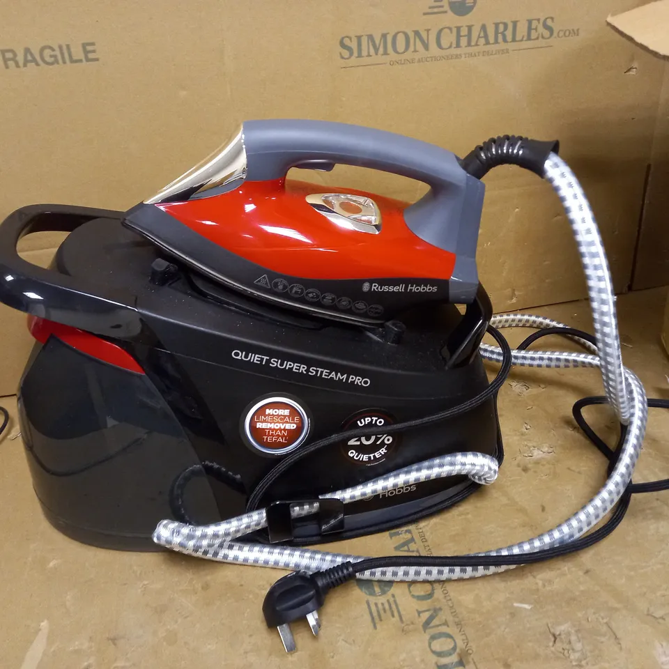 RUSSELL HOBBS QUIET SUPER STEAM PRO IRON