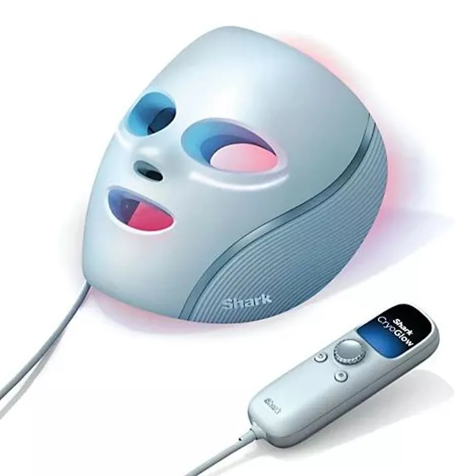 OUTLET SHARK CRYOGLOW LED MASK WITH DUST BAG