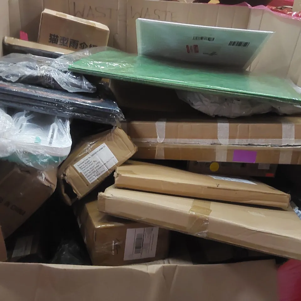 PALLET OF ASSORTED ITEMS INCLUDING: GOVEELIFE SMART TOWER FAN, FAN LAMP, BAIN MARIE, LED UNDER CABINET LIGHTING ECT