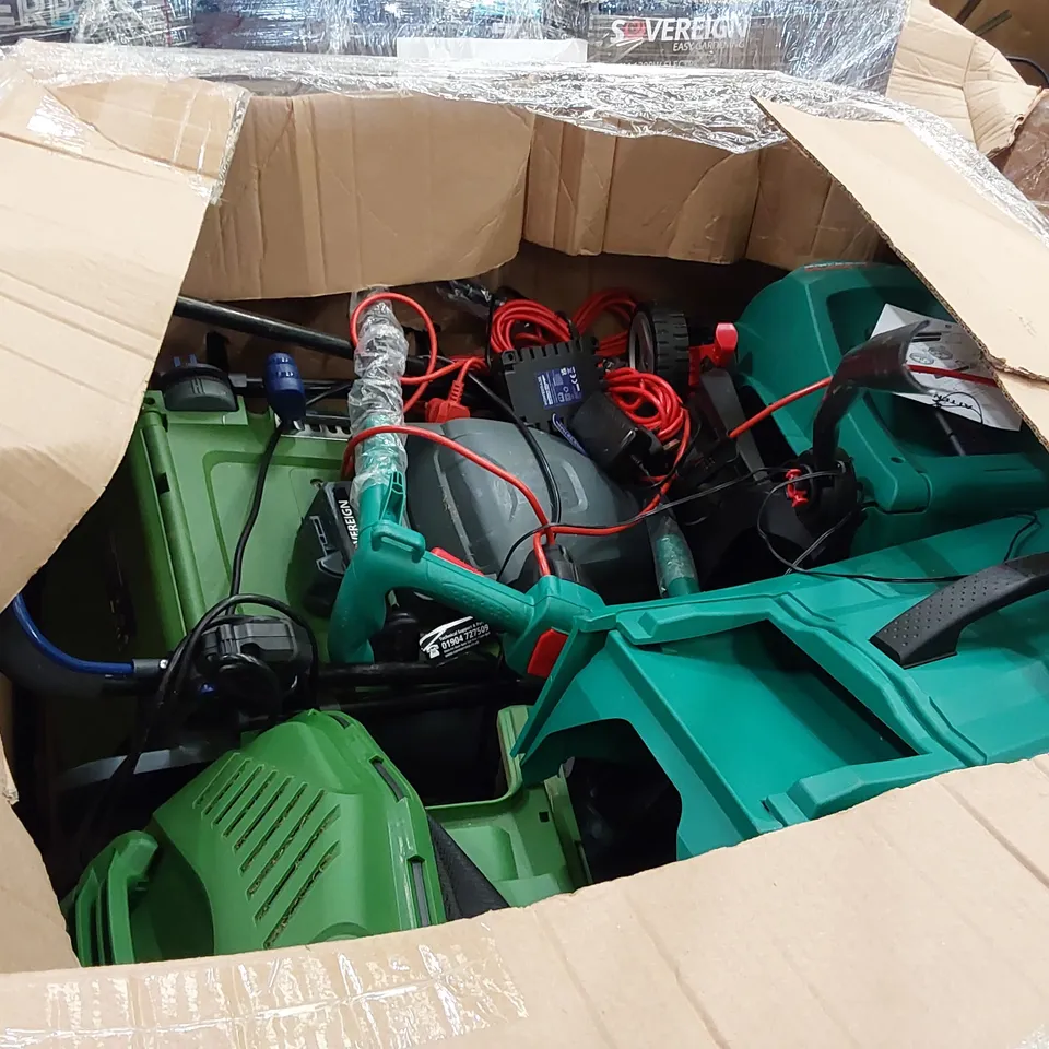 PALLET OF APPROXIMATELY 7 ASSORTED LAWN MOWERS