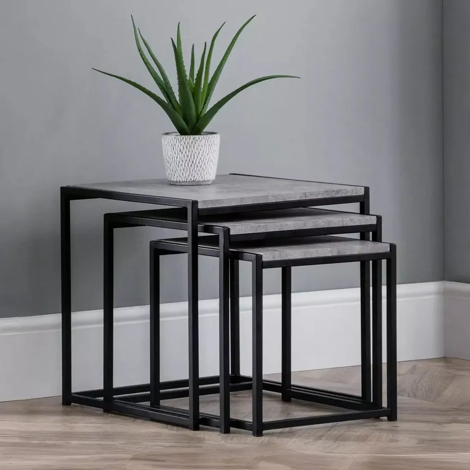 ALDEN NEST OF TABLES - GREY