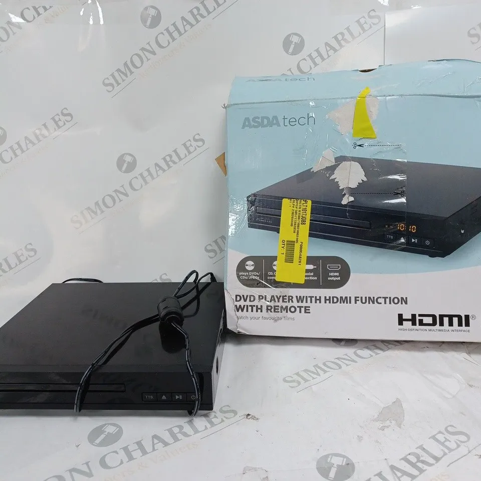 BOXED HDMI DVD PLAYER IN BLACK