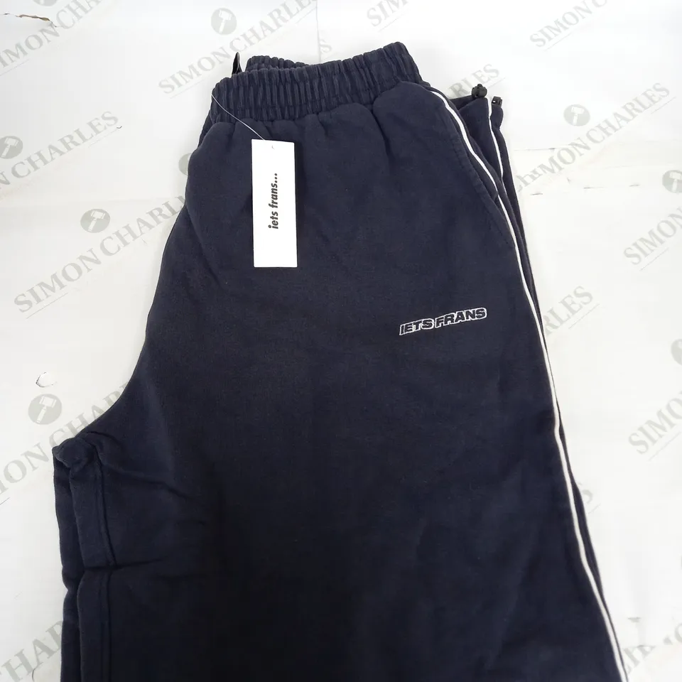 IETS FRANS WIDE LEG TRACKSUIT BOTTOMS SIZE S