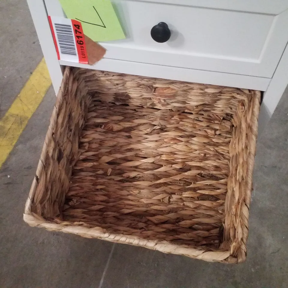 MICHEAL 40CM W SOLID WOOD BEDSIDE TABLE