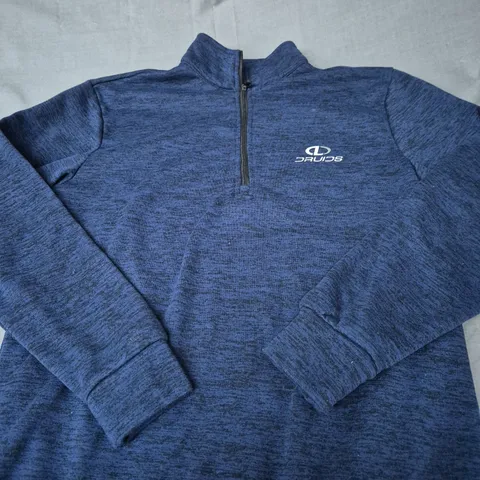 DRUIDS 1/4 ZIP FLEECE SIZE M