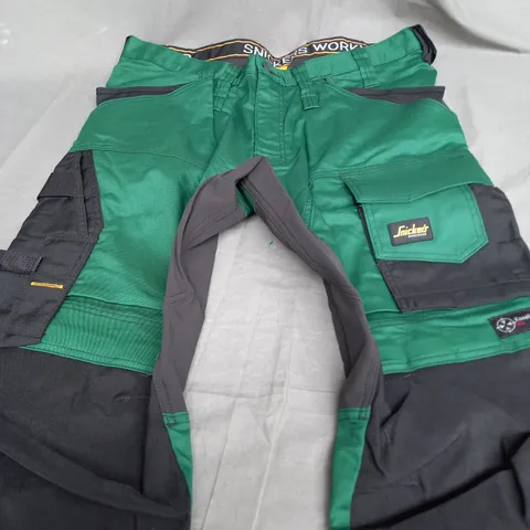 SNICKERS WORK WEAR STRECH TROUSERS HOLSTER POCKETS -SIZE 54