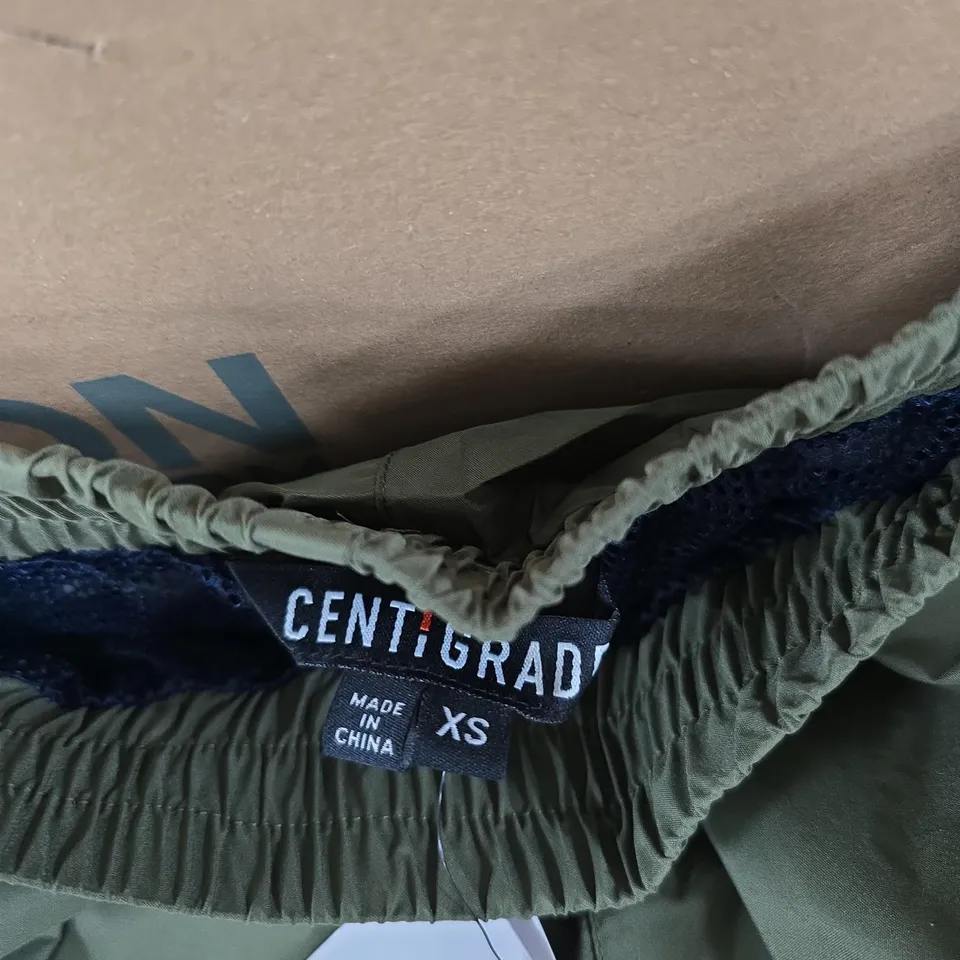CENTIGRADE WATERPROOF TROUSERS KHAKI – UK XS