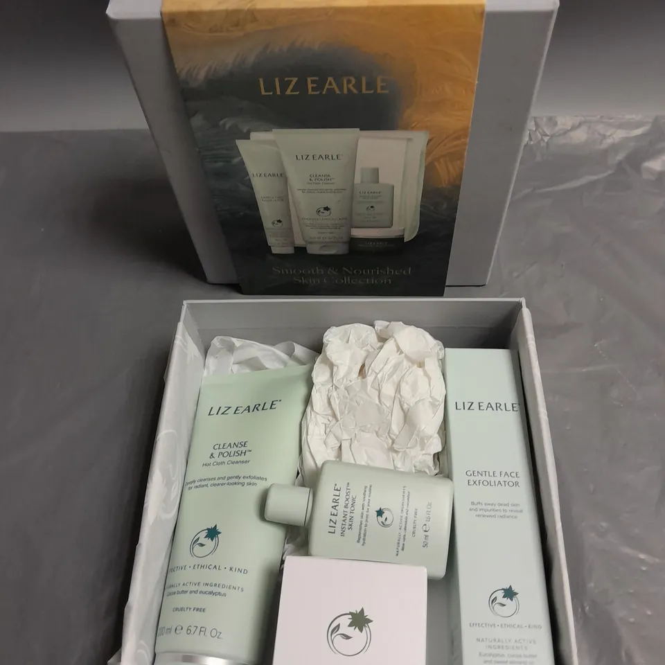 BOXED LIZ EARLE SMOOTH & NOURISHED SKIN COLLECTION