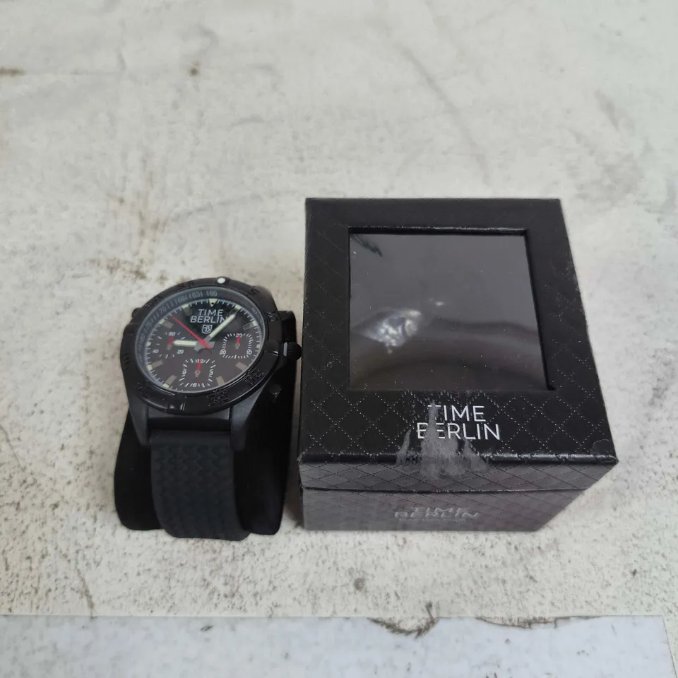 TIME BERLIN CHRONOGRAPH WATCH