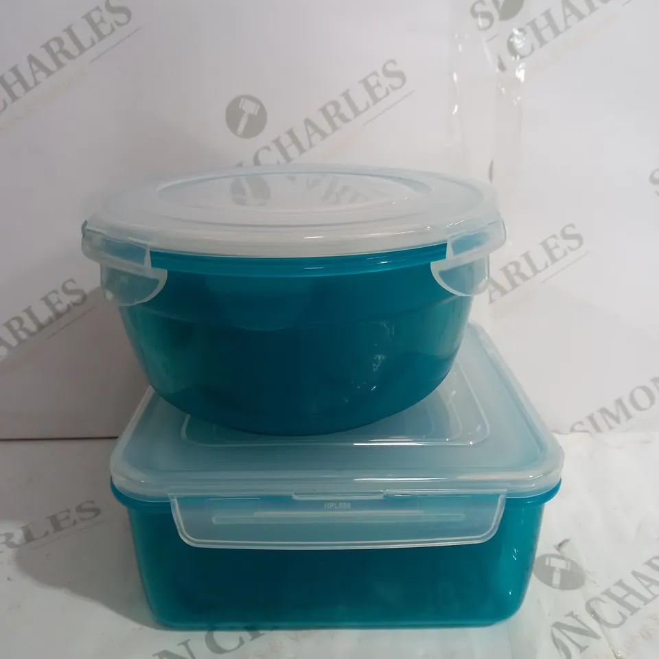 LOCK & LOCK ROUND & SQUARE CONTAINER SET