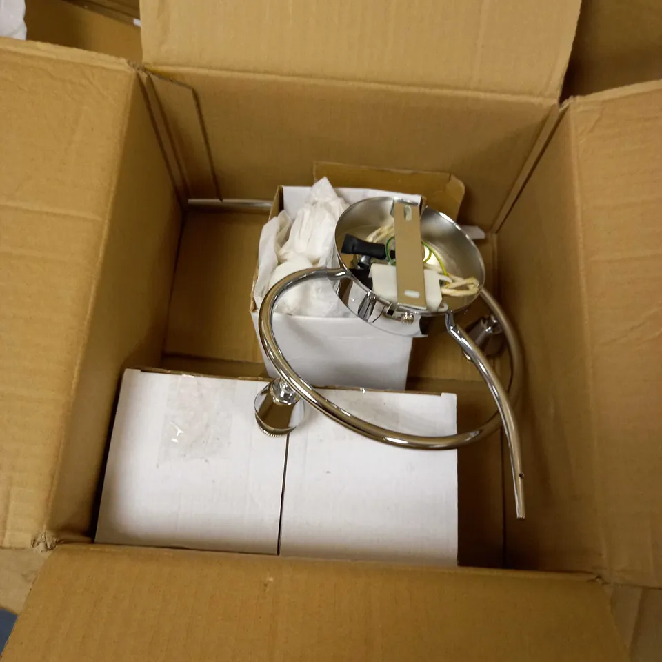 JOHN LEWIS RIBBON 3 LIGHT FLUSH