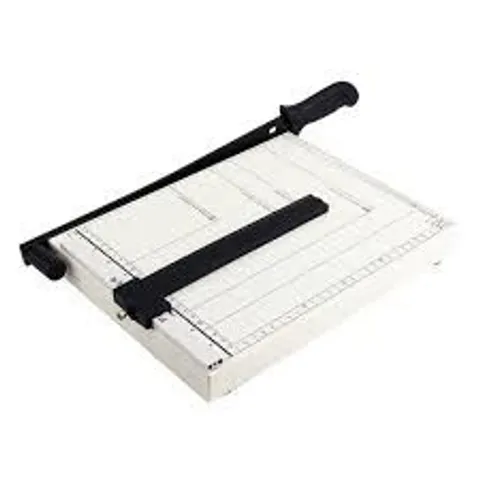 PROFESSIONAL GRADE A4 PAPER GUILLOTINE CUTTER TRIMMER - GREY