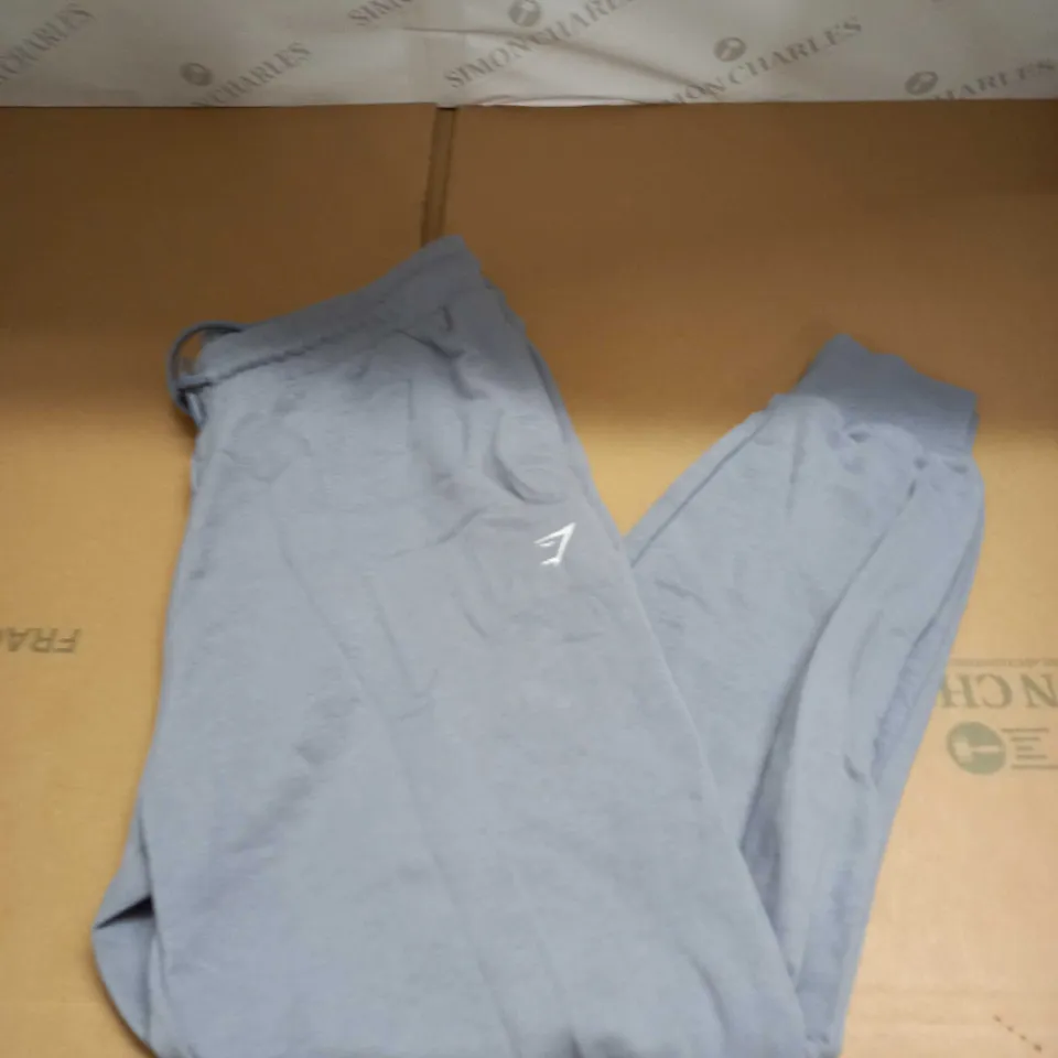 GYMSHARK FLEECE TRACKIE BOTTOMS SIZE L